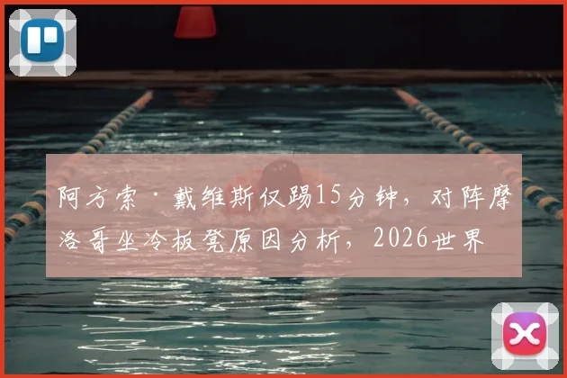 阿方索·戴维斯仅踢15分钟，对阵摩洛哥坐冷板凳原因分析，2026世界杯加拿大阵容展望